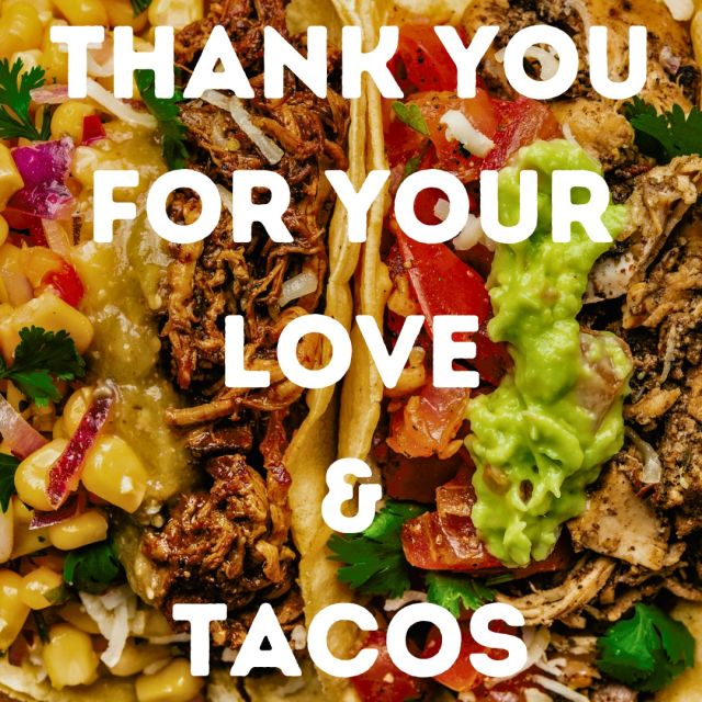 Muchas Gracias, Mamacitas! 🌺

Be jūsų nebūtų nei No Forks, nei meksikietiško maisto.